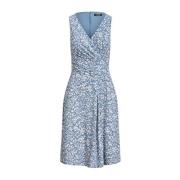 Mouwloze bloemenjurk Ralph Lauren , Blue , Dames