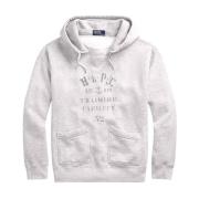 Grijze hoodie Ralph Lauren , Gray , Heren