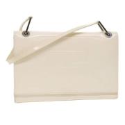 Pre-owned Leather gucci-bags Gucci Vintage , White , Dames