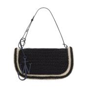 Navy Schoudertas Gehaakt Bumper-15 JW Anderson , Blue , Dames