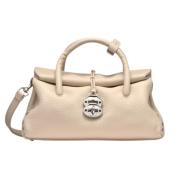 Stijlvolle Tassen Collectie Zanellato , Beige , Dames