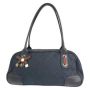 Pre-owned Canvas handbags Gucci Vintage , Black , Dames