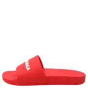 Rubber sandals Balenciaga , Red , Heren