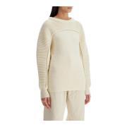 Tweekleurige Hoby Wollen Trui Isabel Marant , Beige , Dames