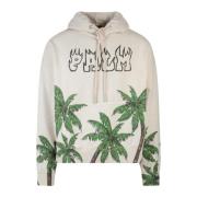 Hoodies Palm Angels , Beige , Heren