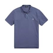 Katoenen poloshirt Custom Slim fit Ralph Lauren , Blue , Heren