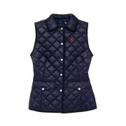 Gewatteerd Vest Ralph Lauren , Blue , Dames