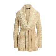 Beige vest met riem Ralph Lauren , Beige , Dames