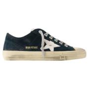 Leather sneakers Golden Goose , Green , Dames