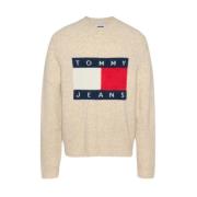 Stijlvolle Shirt Tommy Jeans , Beige , Heren