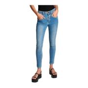 Blauwe Skinny Preachers Jeans One Teaspoon , Blue , Dames