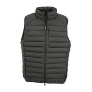 Puffer Vest Lichtgewicht Mouwloze Jas Save The Duck , Green , Heren