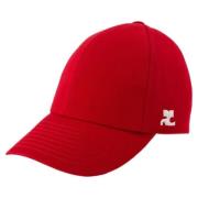 Cotton hats Courrèges , Red , Dames