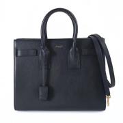 Pre-owned Suede shoulder-bags Yves Saint Laurent Vintage , Blue , Dame...