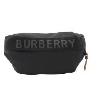 Pre-owned Canvas crossbody-bags Burberry Vintage , Black , Dames