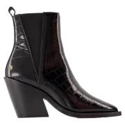 Leather boots Anine Bing , Black , Dames