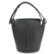 Pre-owned Leather totes Burberry Vintage , Black , Dames