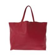 Pre-owned Leather handbags Celine Vintage , Red , Dames