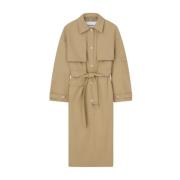 Beige trenchcoat Elinor Nanushka , Beige , Dames