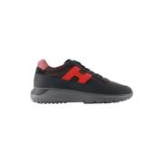 Leather sneakers Hogan , Black , Heren