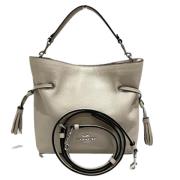 Pre-owned Fabric handbags Coach Pre-owned , Beige , Dames