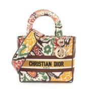 Pre-owned Canvas handbags Dior Vintage , Multicolor , Dames