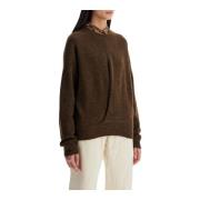 Oversized Alpaca Blend Pullover Isabel Marant , Brown , Dames