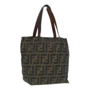 Pre-owned Canvas fendi-bags Fendi Vintage , Brown , Dames