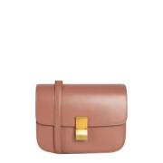 Pre-owned Leather celine-bags Celine Vintage , Pink , Dames