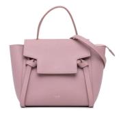 Pre-owned Leather celine-bags Celine Vintage , Pink , Dames