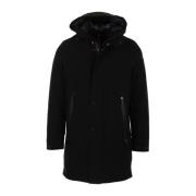 Zwarte Winterlicht Eskimo Jas RRD , Black , Heren