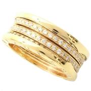 Pre-owned Metal rings Bvlgari Vintage , Yellow , Heren