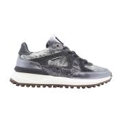 Zilver Lichtgewicht Sneaker met TPU Zool Van Bommel , Gray , Dames