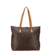 Pre-owned Canvas handbags Louis Vuitton Vintage , Brown , Dames