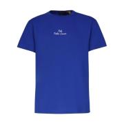 Katoenen T-shirt met Classic Fit-logo Ralph Lauren , Blue , Heren