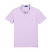 Paarse polo Custom Slim Fit Ralph Lauren , Pink , Heren