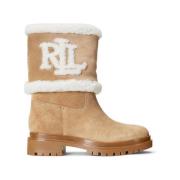 Stijlvolle Winterlaarzen Ralph Lauren , Brown , Dames