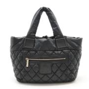 Pre-owned Canvas chanel-bags Chanel Vintage , Black , Dames