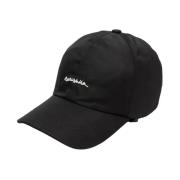 Zwarte pet met geborduurd logo Nanushka , Black , Dames