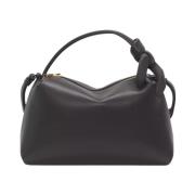 Grijze Leren Corner Tas JW Anderson , Gray , Dames