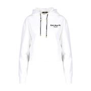 Stijlvolle Sweatshirt voor Mannen Balmain , White , Dames