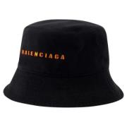 Cotton hats Balenciaga , Black , Unisex