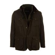 Groene Waxjas Barbour , Green , Heren