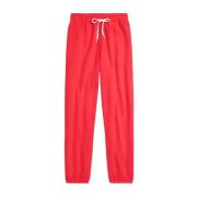 Rode sweatpants met logo Ralph Lauren , Red , Dames