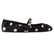 Cotton flats Dolce & Gabbana , Black , Dames