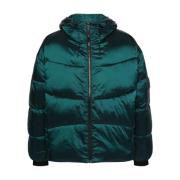 Blauwe Ripstop Puffer Donsjas Calvin Klein Jeans , Blue , Heren