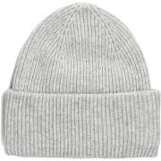 Grijze Wol Muts Stijlvol Winter Accessoire Profuomo , Gray , Heren