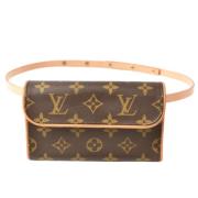 Pre-owned Canvas shoulder-bags Louis Vuitton Vintage , Brown , Dames