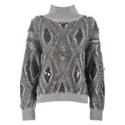 Grijze Sweaters voor Vrouwen Nenette , Gray , Dames