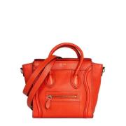 Pre-owned Leather celine-bags Celine Vintage , Red , Dames